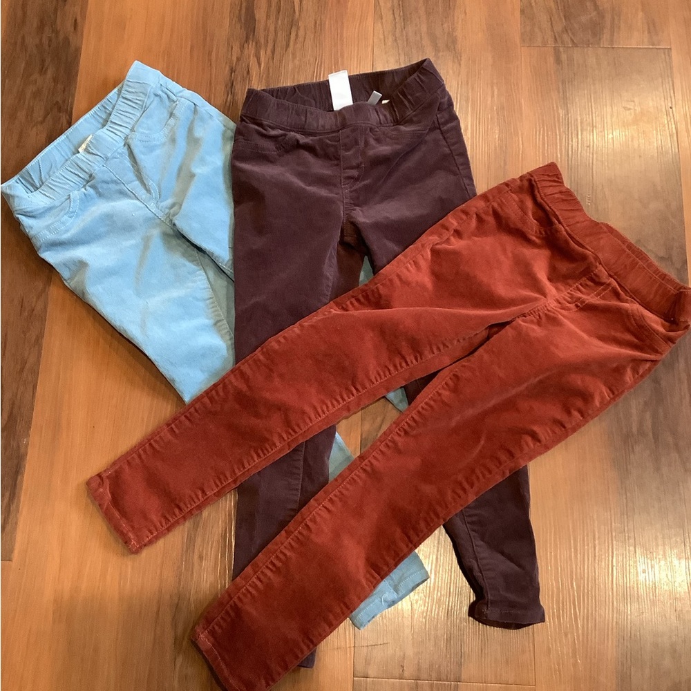 H&M 5T Pull-On Corduroy Pants (3 pairs) Washed but never worn